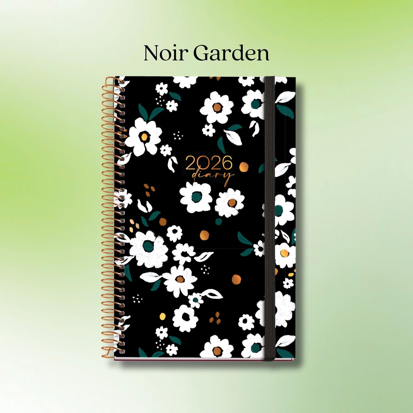 [SG] APLI MIQUELRIUS 2026 A6+ Weekly Hardcover Spiral Bound Planner [Evergreen Stationery]
