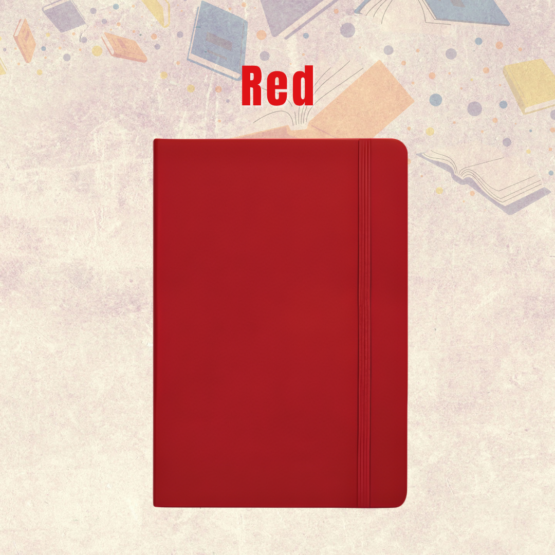 [SG] A5 Casebound Single Line Corporate Notebook [Evergreen Stationery]