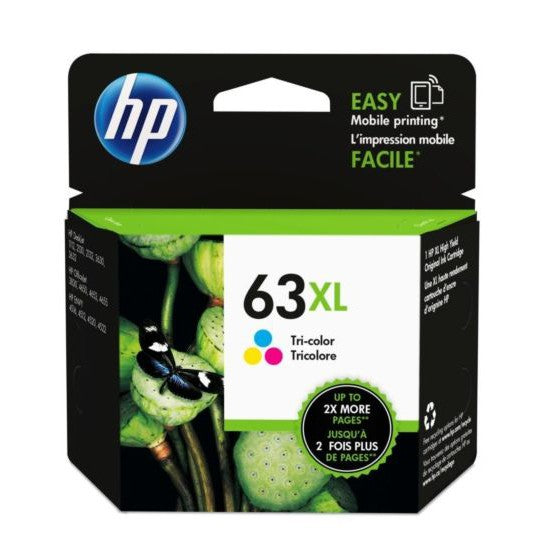 HP 63/63XL Black/Tri-color Original Ink Cartridge