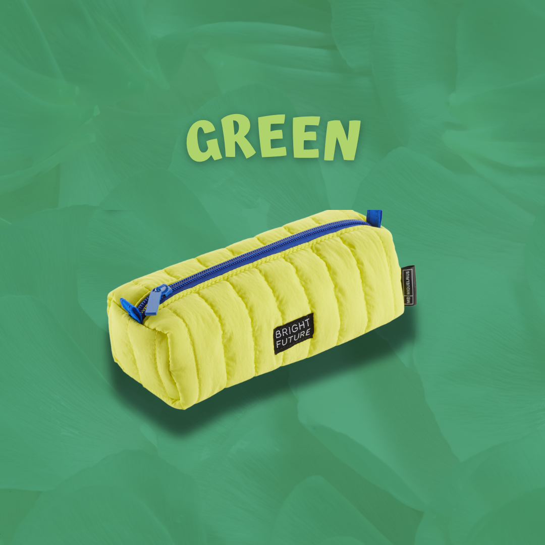 [SG] APLI Miquelrius Bright Zipper Holdalls [Evergreen Stationery]