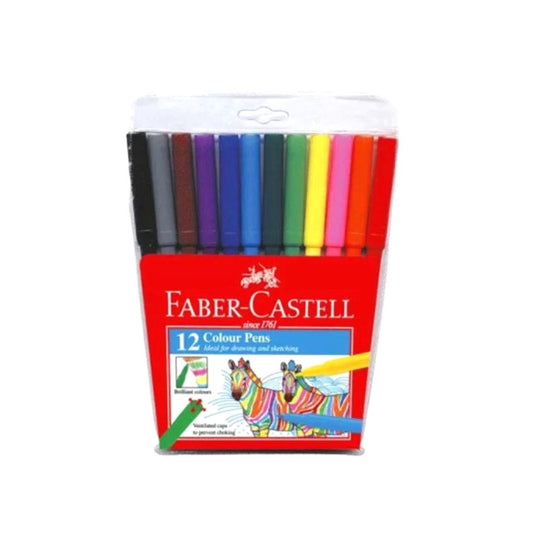 [SG] Faber Castell 12 Color Magic Pens [Evergreen Stationery]