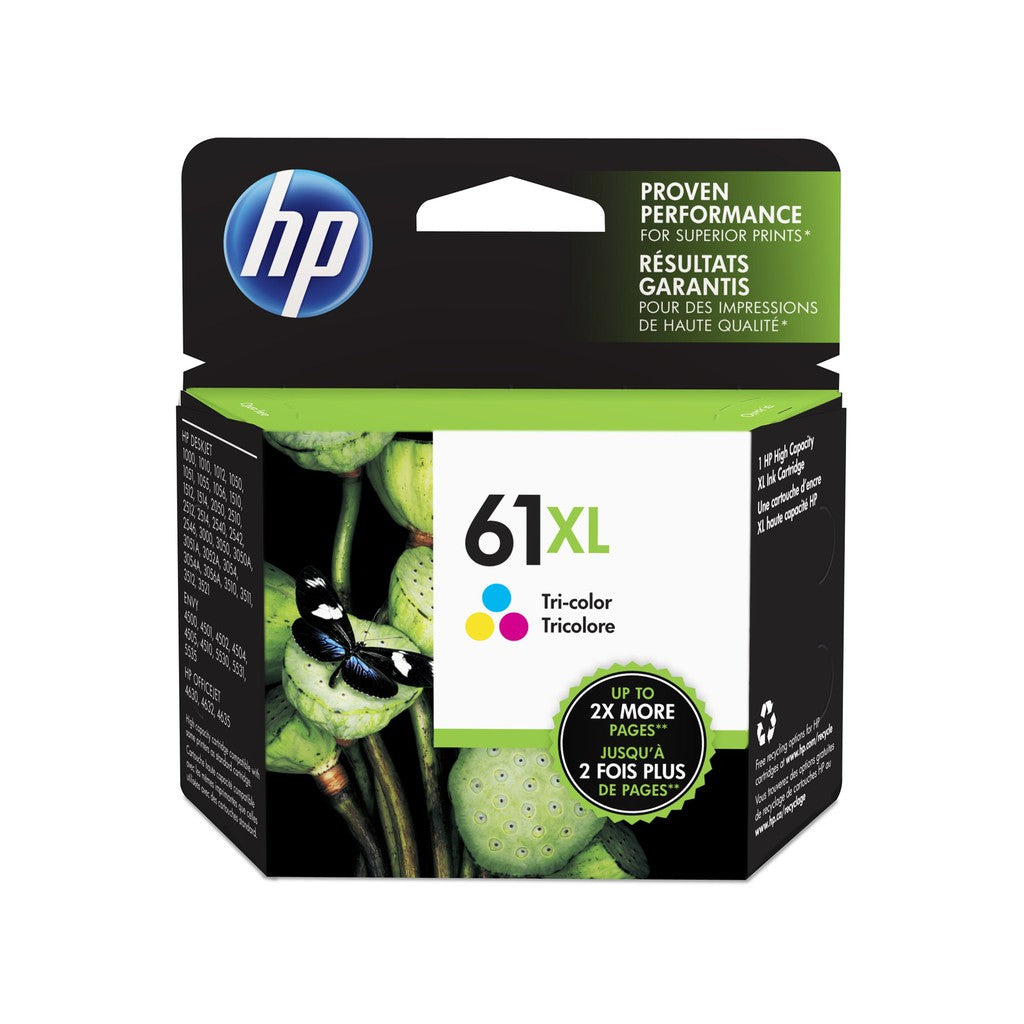 HP 61XL Black/Colour Ink Cartridge