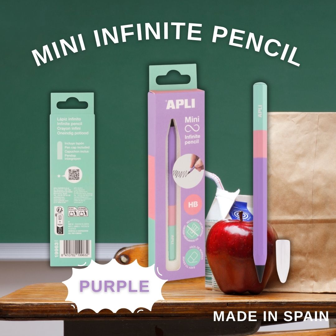 [SG] DDD APLI Multi-color Mini Infinite Pencil [Evergreen Stationary]