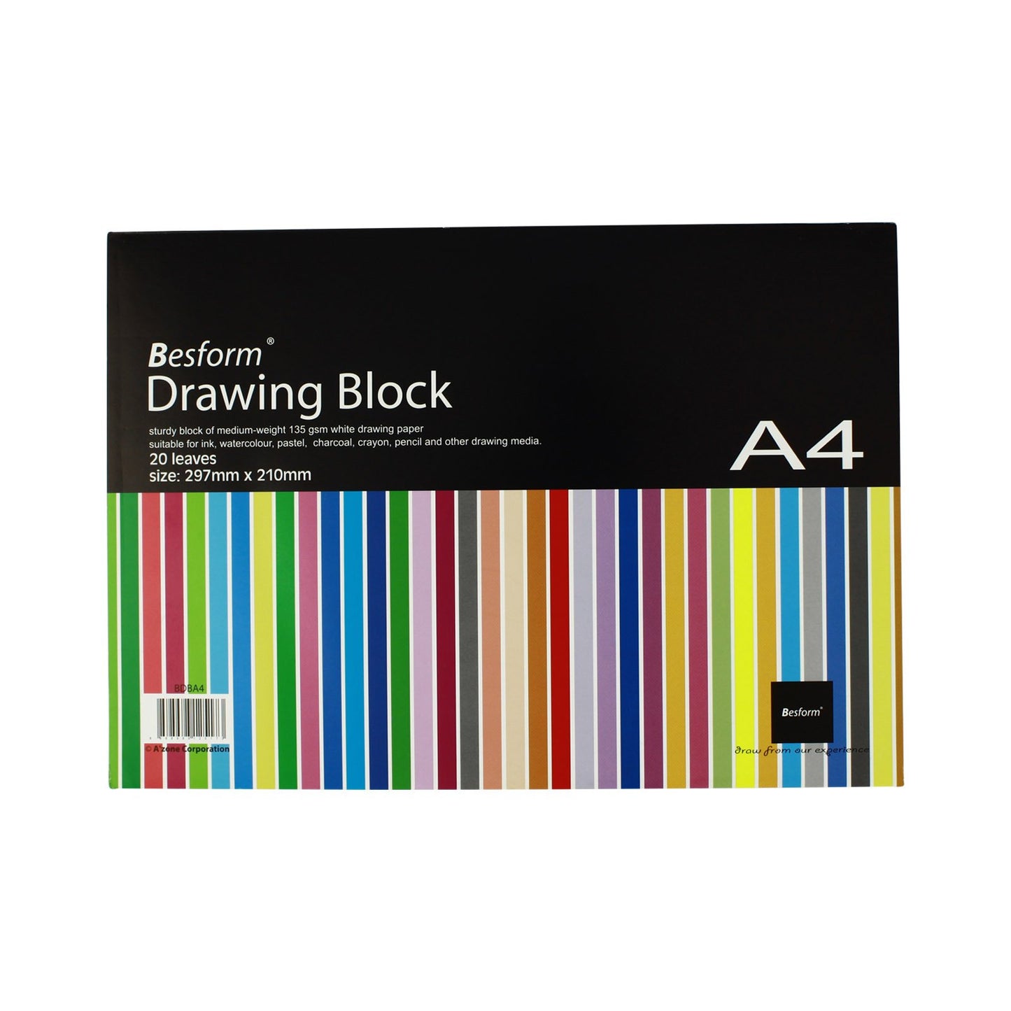 [SG] Azone Drawing Block A3/A4/A5 [Evergreen Stationery]