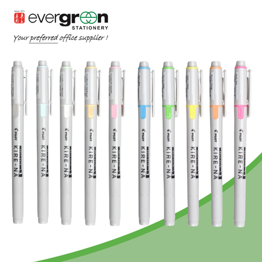Pilot KIRE-NA Dual Tip Highlighters