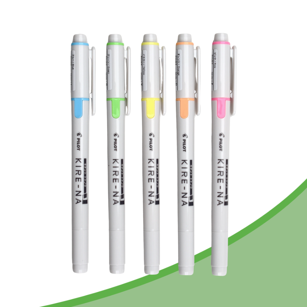 Pilot KIRE-NA Dual Tip Highlighters