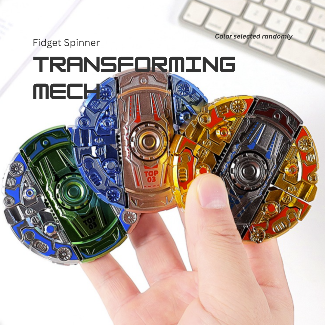 Transformable Fidget Spinner | Stress relief | Reliable quality | Dual modes | Easy to carry