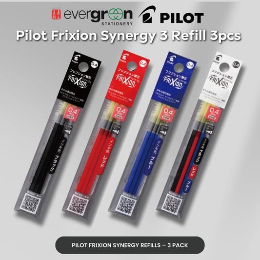 Pilot Frixion Synergy 3 Refill 3pcs (LFRF243 Series)