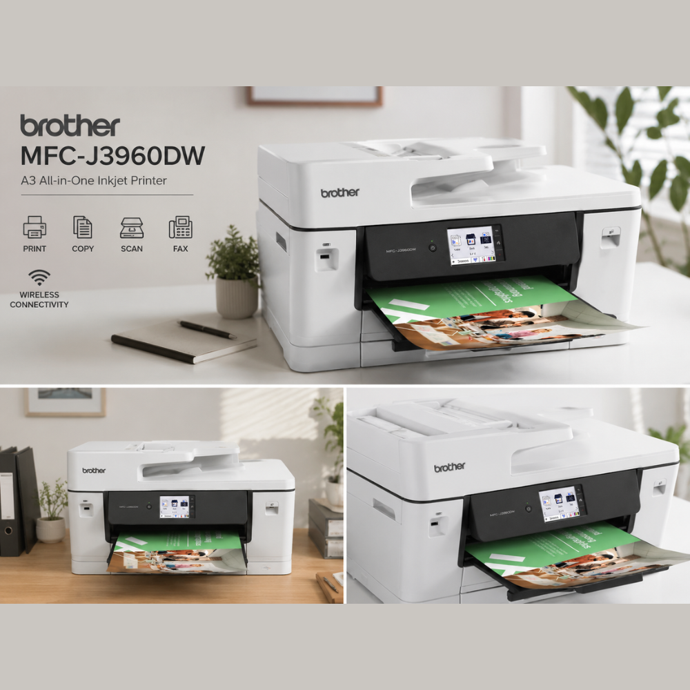 Brother MFC-J3960DW A3 Wireless All-in-One Inkjet Printer