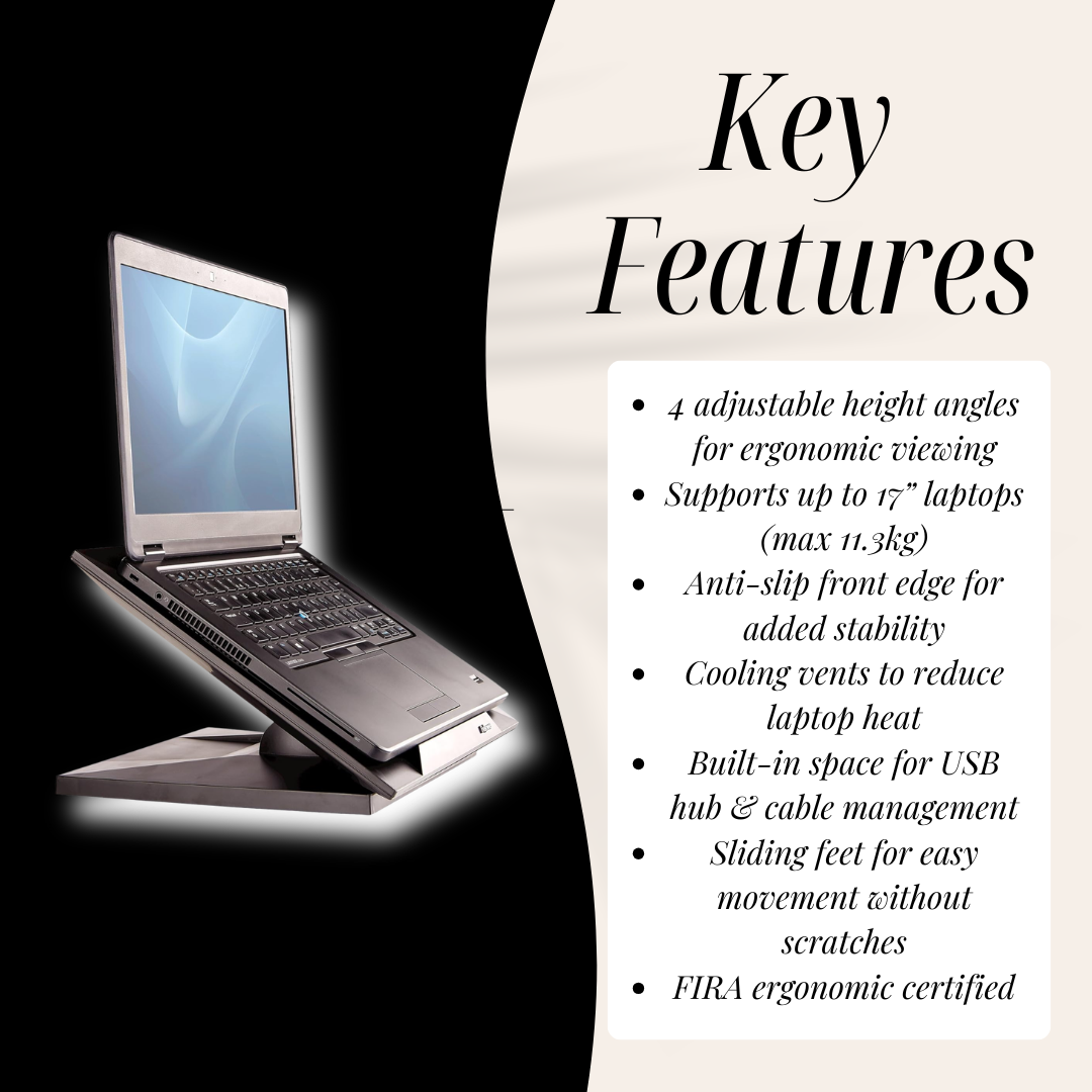 Fellowes Designer Suites Laptop Riser