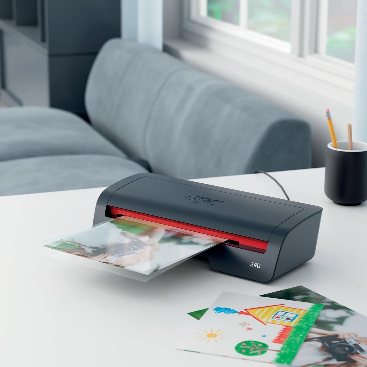 [SG] GBC 240 Home Office A4 Laminator | Ready in 2 Minutes, Smooth Jam-Free Lamination [Evergreen Stationery]