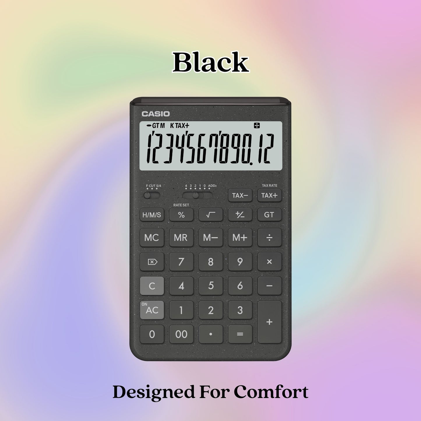 [SG] Casio Eco-Friendly Compact Desk Type Calculator | 2 Colours [Evergreen Stationery]