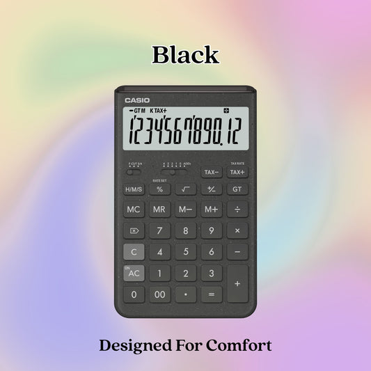 [SG] Casio Eco-Friendly Compact Desk Type Calculator | 2 Colours [Evergreen Stationery]