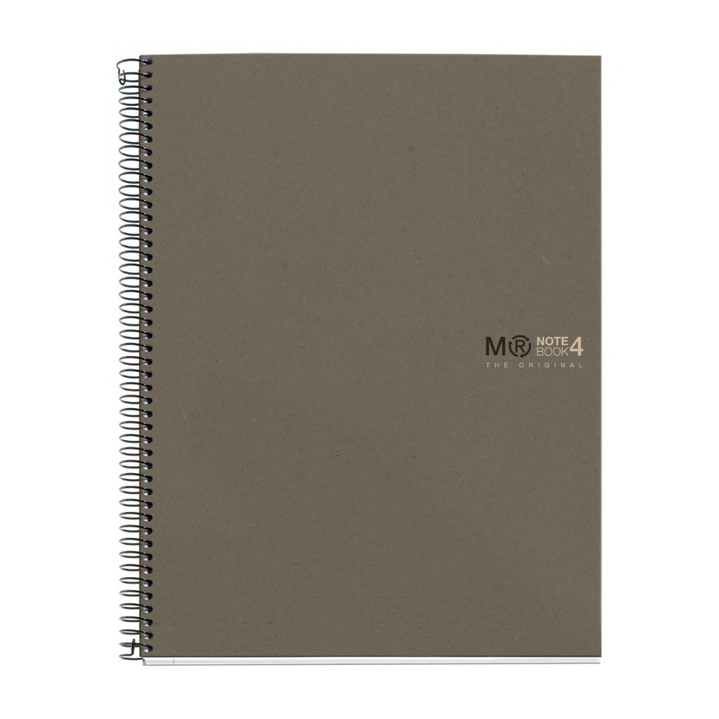 [SG] Apli Miquelrius Ecogrey Notebook A4 | A5 | Lined | Squared [Evergreen Stationery]