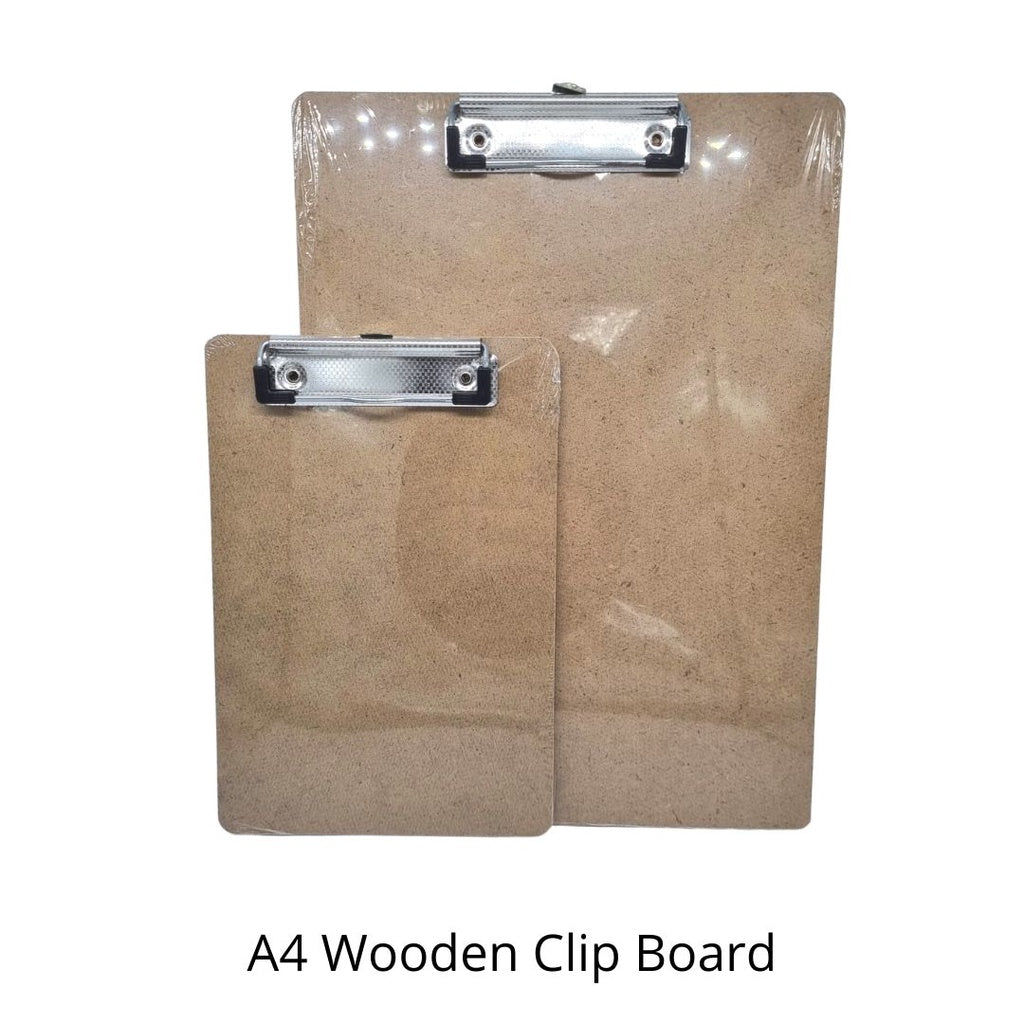 [SG] A4/A5 Wooden Clip Board [Evergreen Stationery]