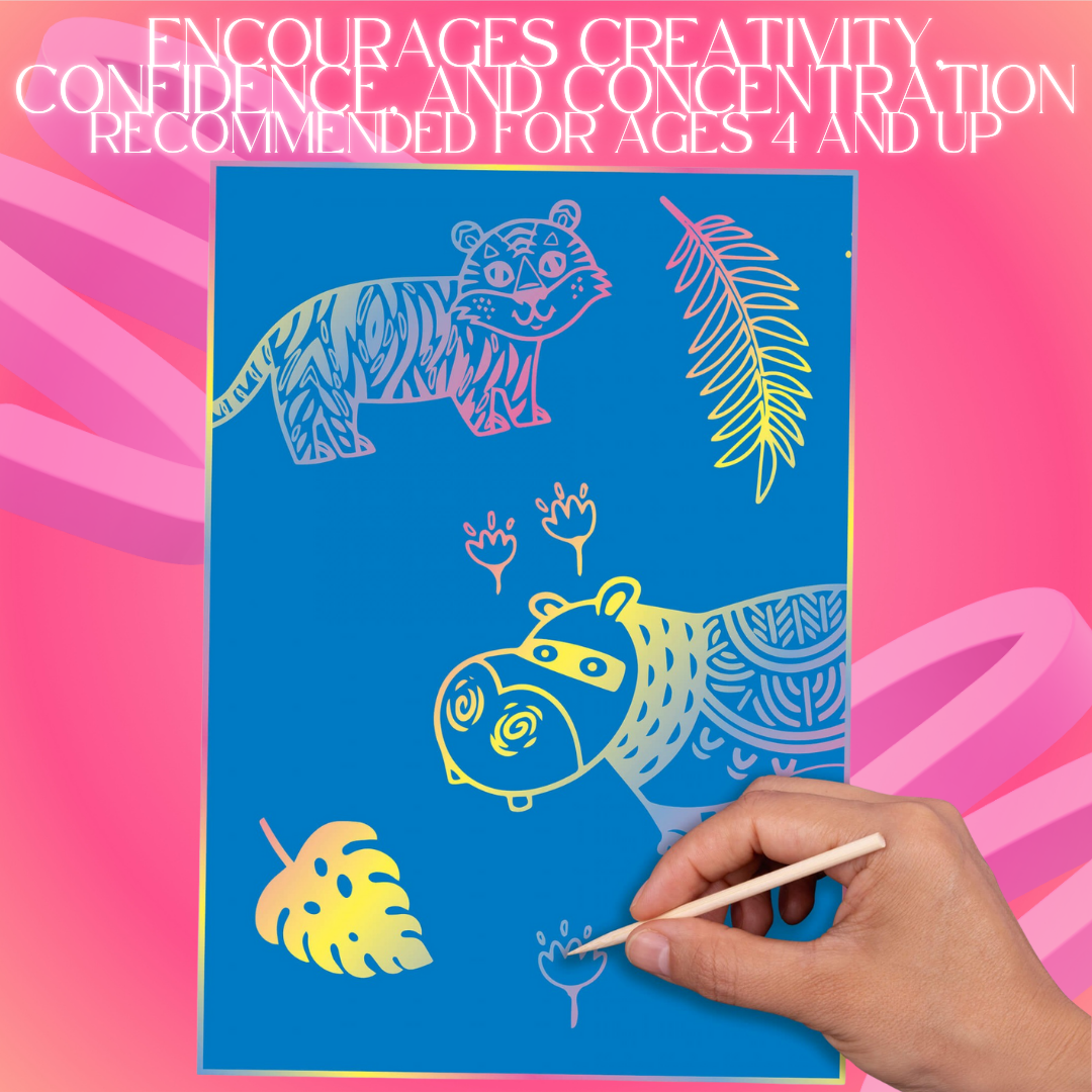 [SG] APLI Magic Scratch Colors [Evergreen Stationery]