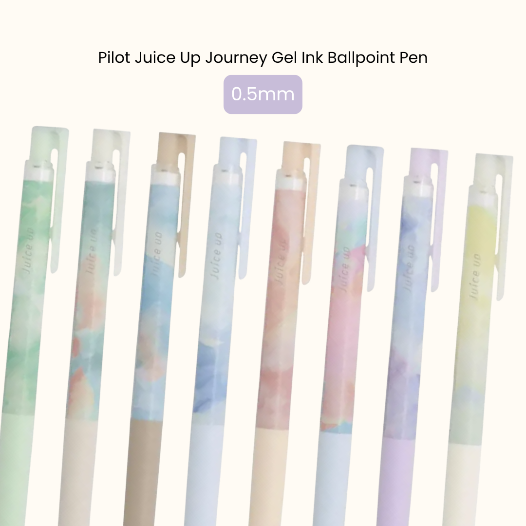 Pilot Juice Up Travel Series Gel Pen | 0.5mm | Black Ink | Retractable | Watercolor