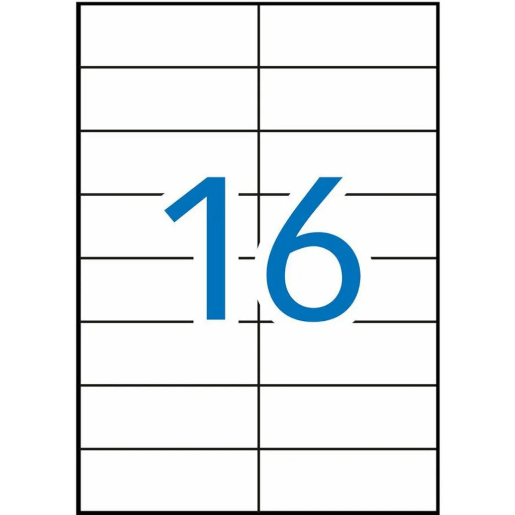 [SG] APLI A4 White Labels – 48.5×25.4mm or 105×37mm, 100 Sheets, Inkjet/Laser [Evergreen Stationery]