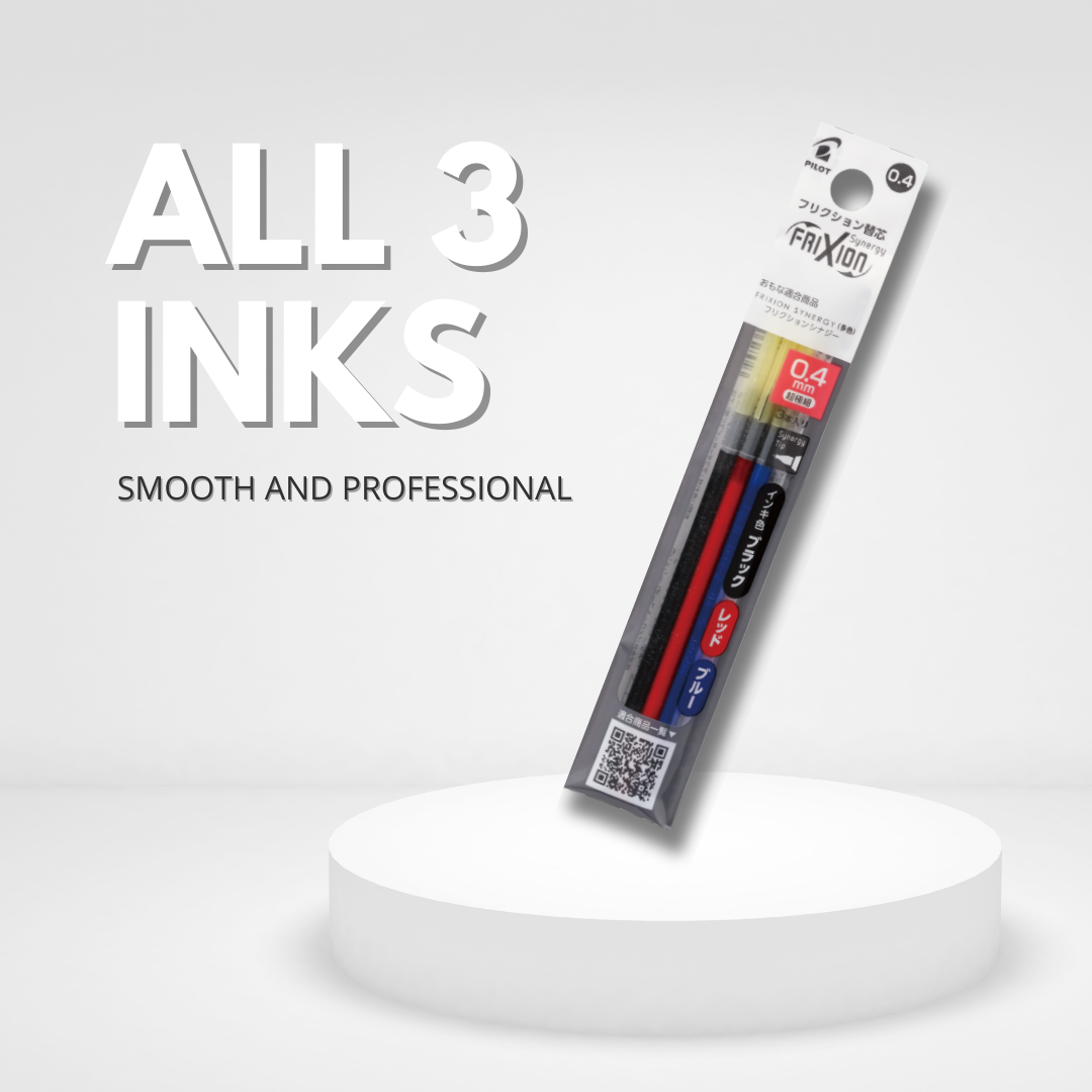 Pilot Frixion Synergy 3 Refill 3pcs (LFRF243 Series)