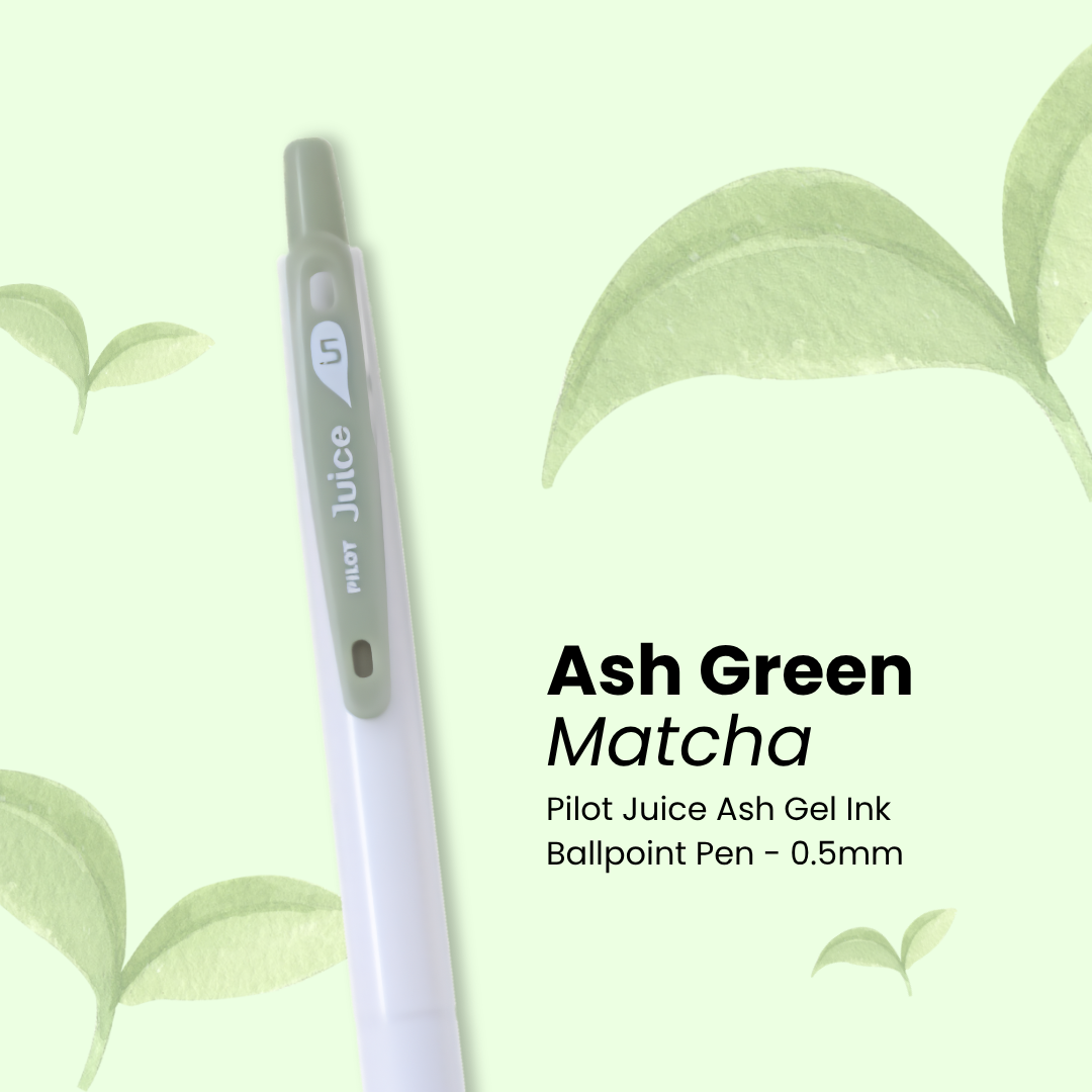 Pilot Juice Ash 0.5mm | Pigment gel ink | 6 Colors