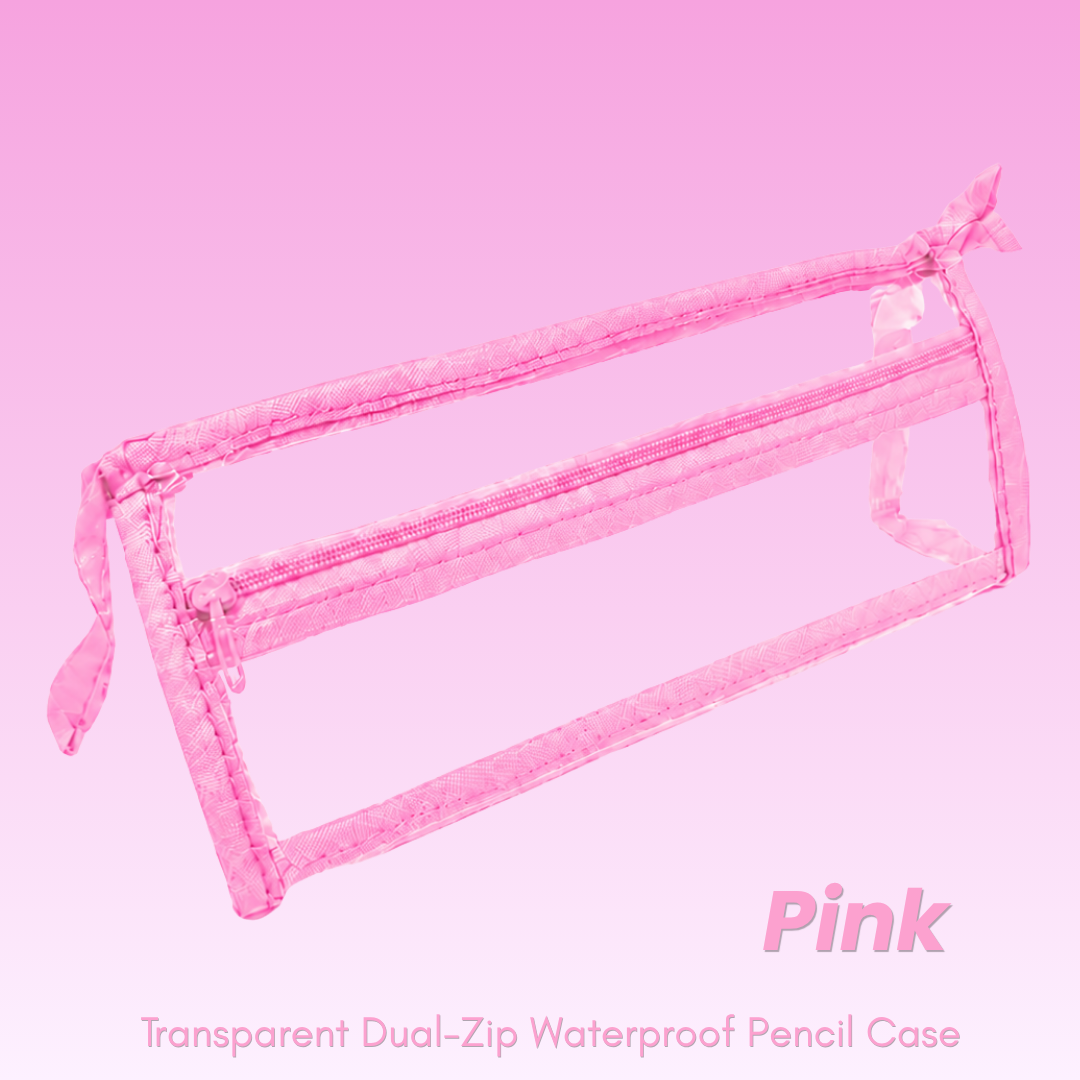 Transparent Pencil Case | Multiple Sizes | Suitable for Exams