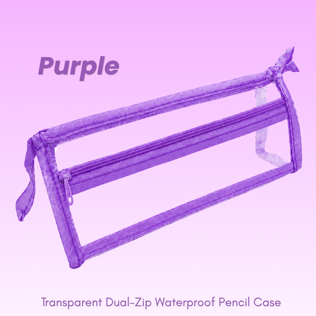 Transparent Pencil Case | Multiple Sizes | Suitable for Exams