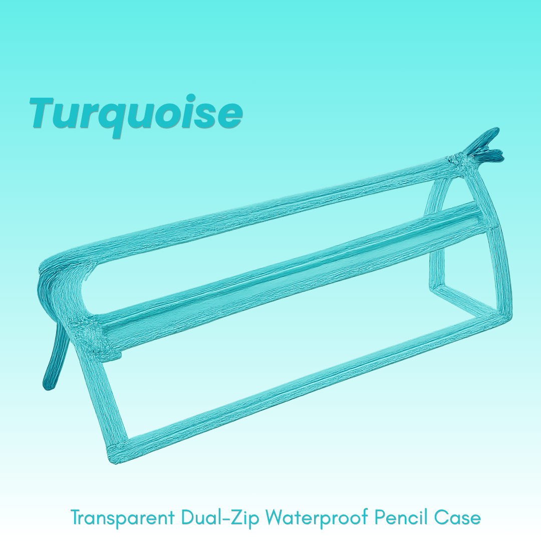 Transparent Pencil Case | Multiple Sizes | Suitable for Exams