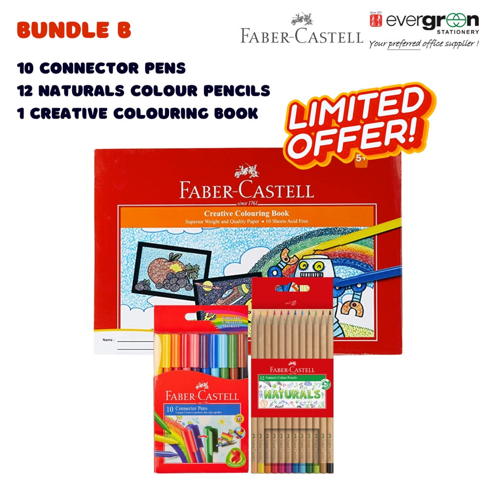 [SG] [Limited Offer] Faber-Castell Special Bundle Set A/Set B/Set C (While Stocks Last!!) [Evergreen Stationery]