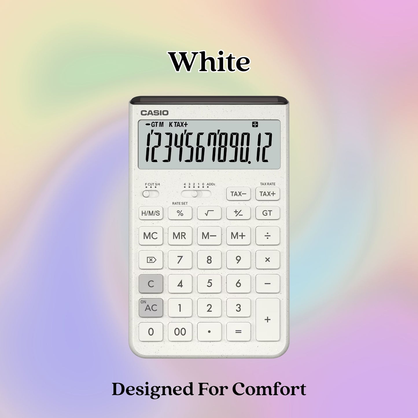 [SG] Casio Eco-Friendly Compact Desk Type Calculator | 2 Colours [Evergreen Stationery]