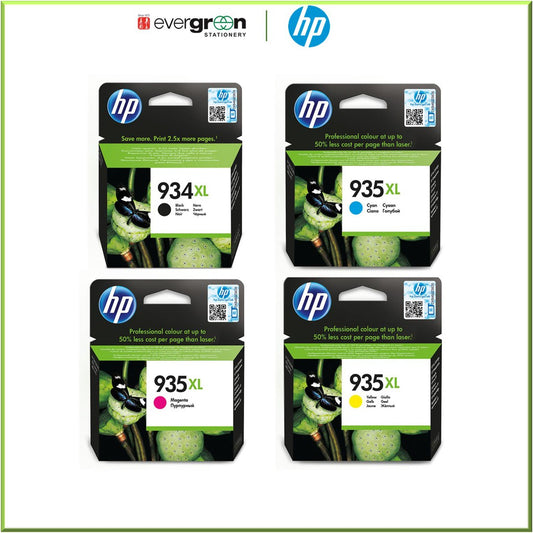 HP 934XL Black and HP 935XL C/M/Y Ink Cartridges