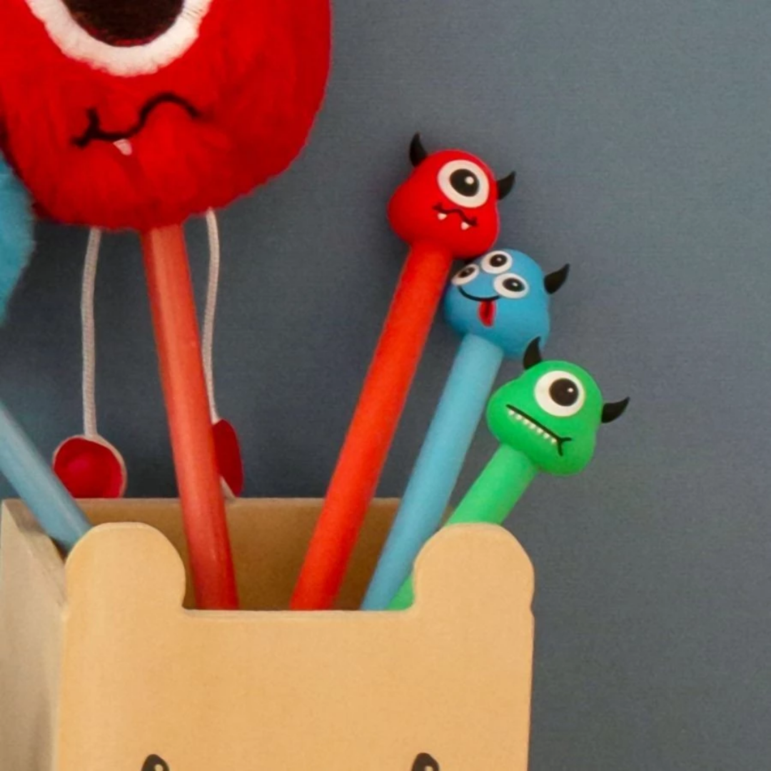 [SG] Apli Miquelrius Monster-Themed Ballpen [Evergreen Stationery]