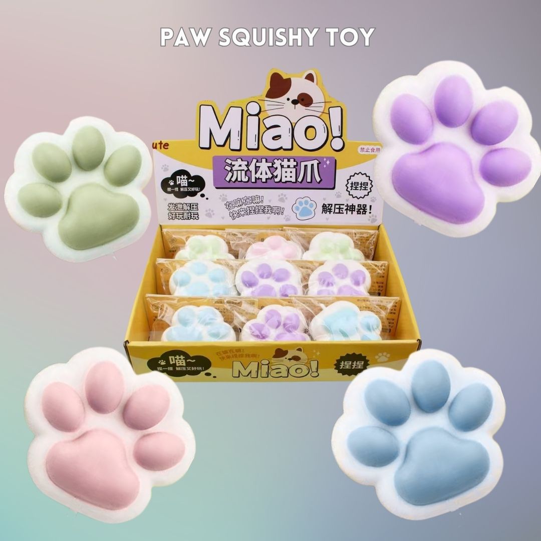 [SG] Mochi/Donut/Cat Paw/My Melody Squishy Toy [Evergreen Stationery]