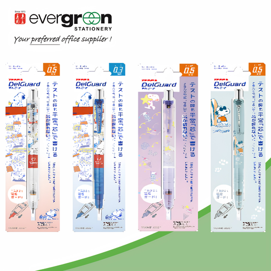 Zebra Delguard Snoopy Art Series Mechanical Pencil 0.5 – Comic / Dreamy / Standard