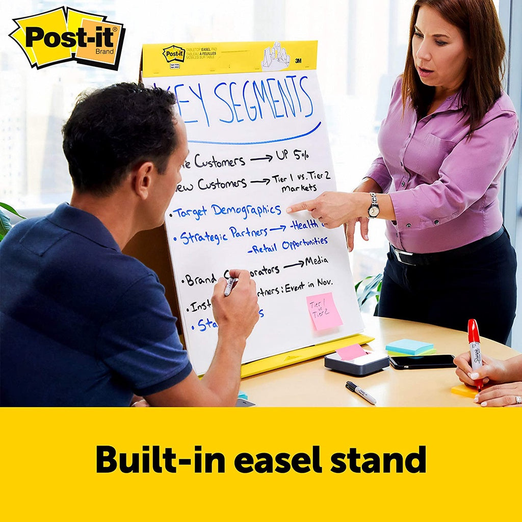 [SG] 3M 563R Post-It Table top Easel Pad 20"x23" 20s [Evergreen Stationery]