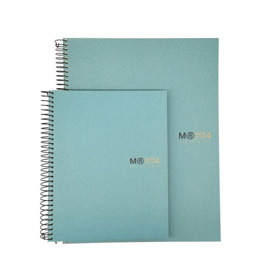 [SG] ECO MIQUELRIUS 6083 Ecoblue Notebook A4 & A5 (SQUARED & LINED, 120 sheets) [Evergreen Stationery]