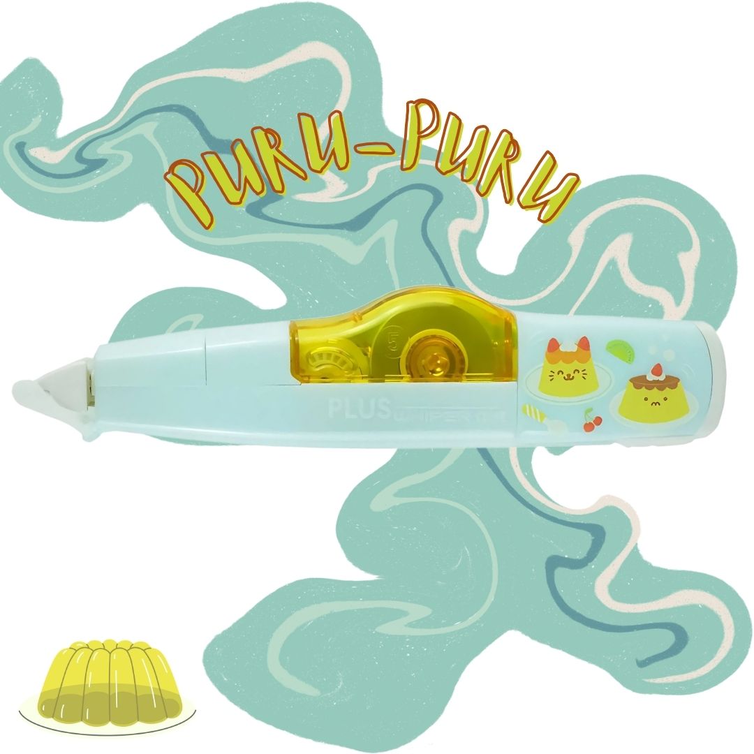 [SG] PLUS MR Kawaii Series Correction Tape [Evergreen Stationery]