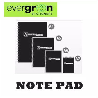 [SG] A5 Note Pad [Evergreen Stationery]