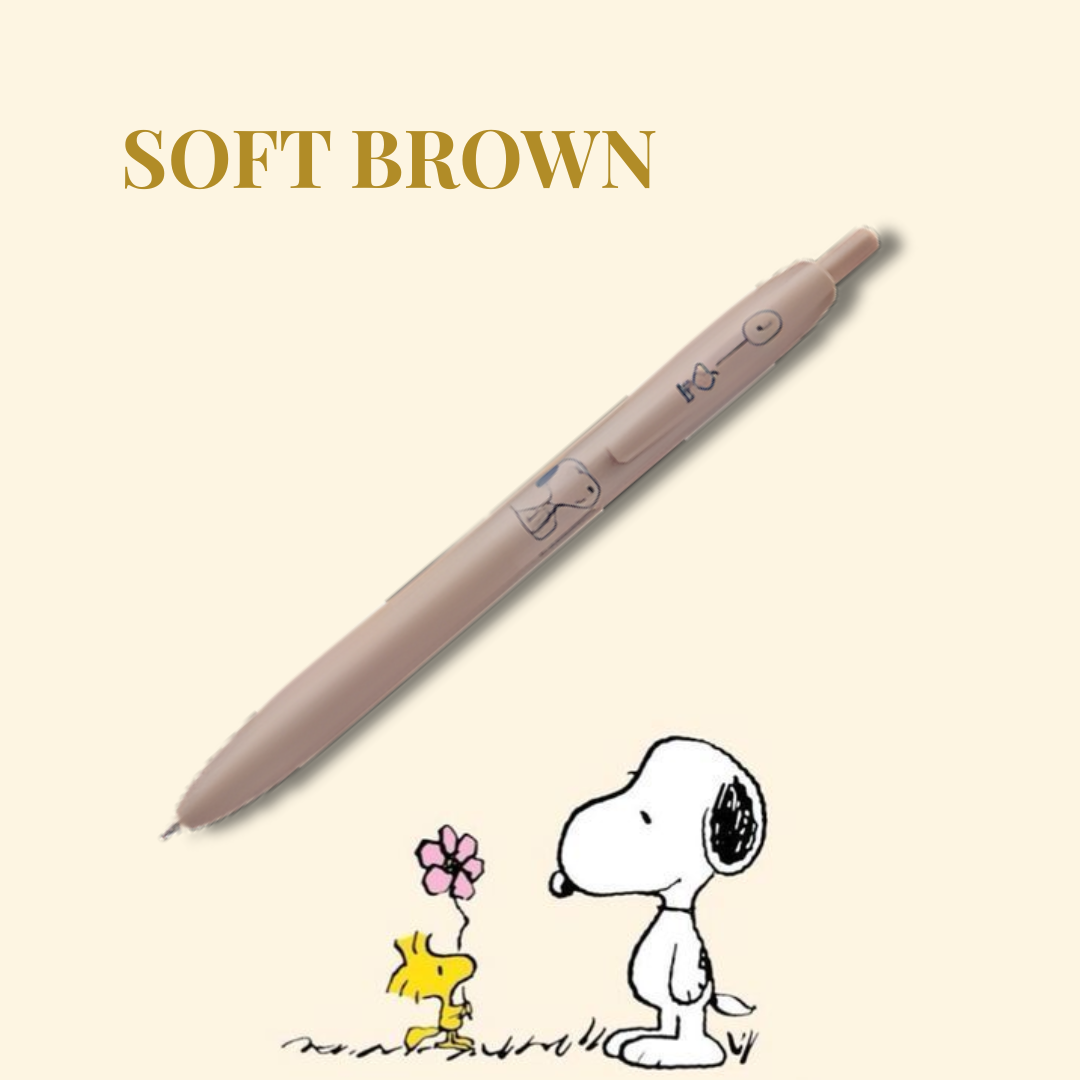 [SG] Uni Jet Stream Single 0.5mm Pens - Peanuts Edition [Evergreen Stationery]