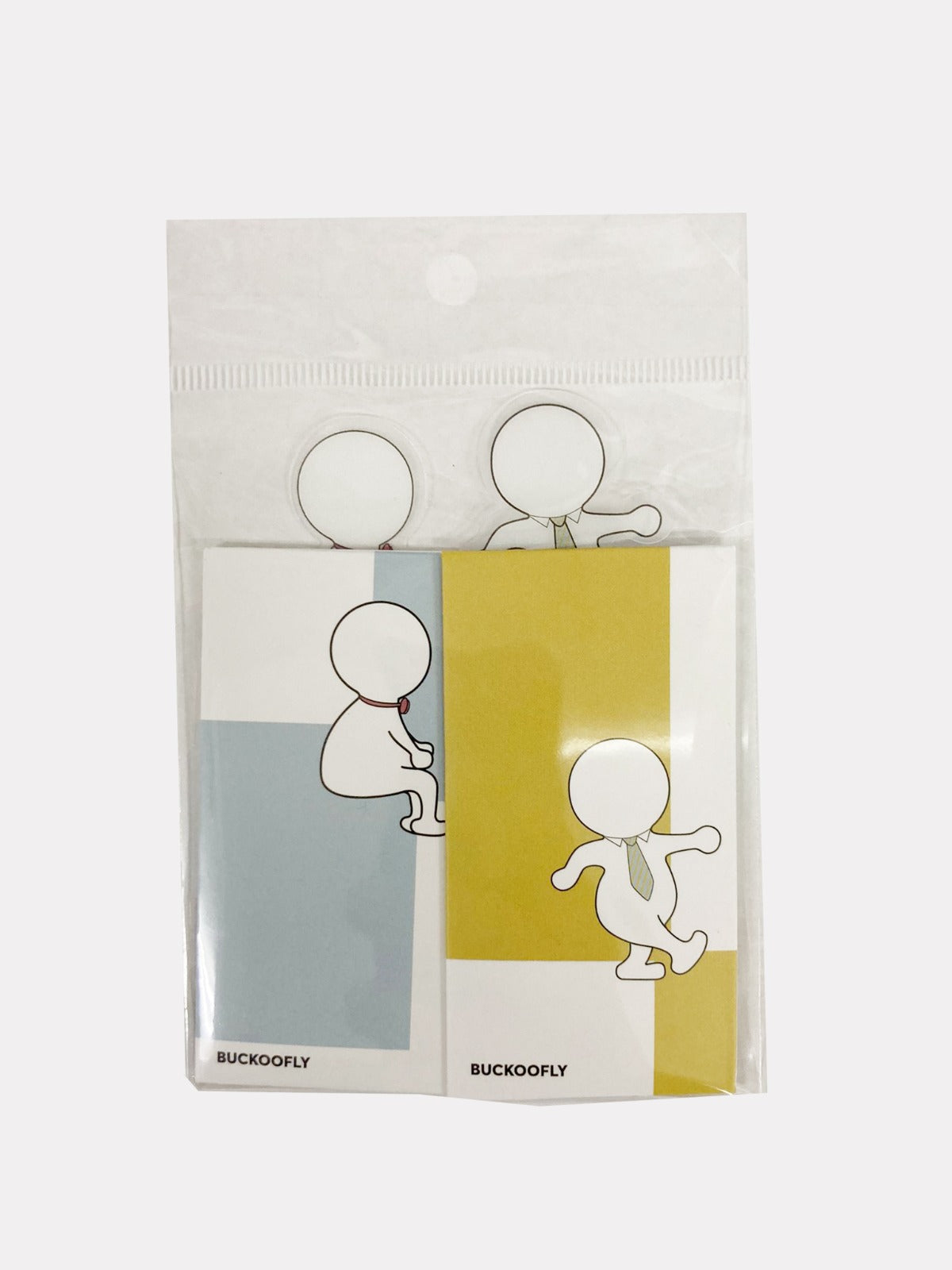 [SG] Cute Design Buckoofly Bookmarks [Evergreen Stationery]