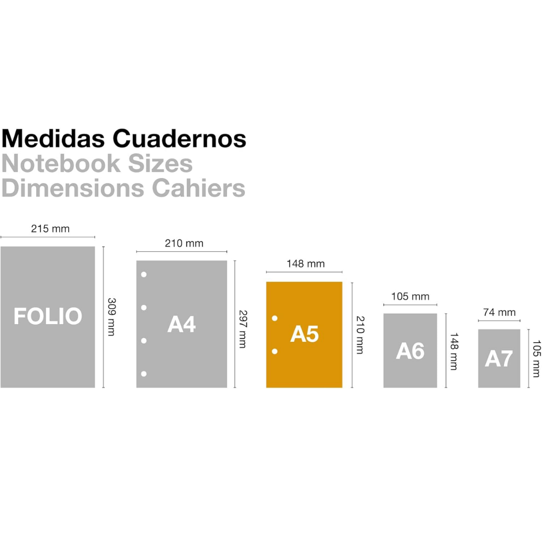 [SG] APLI Eco Design A5 Notebook, 120 Sheets | 80gsm | Recycled Cardboard Cover | FSC Certified [Evergreen Stationery}