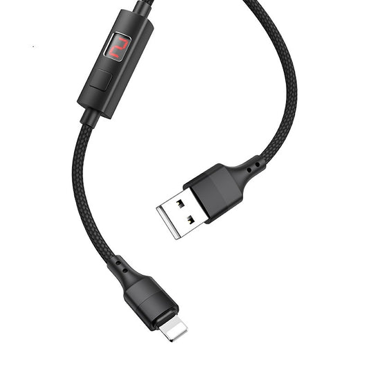 [SG] Hoco S13 Micro Central Control Timing Charging Data Cable | For Phone Device [Evergreen Stationery]