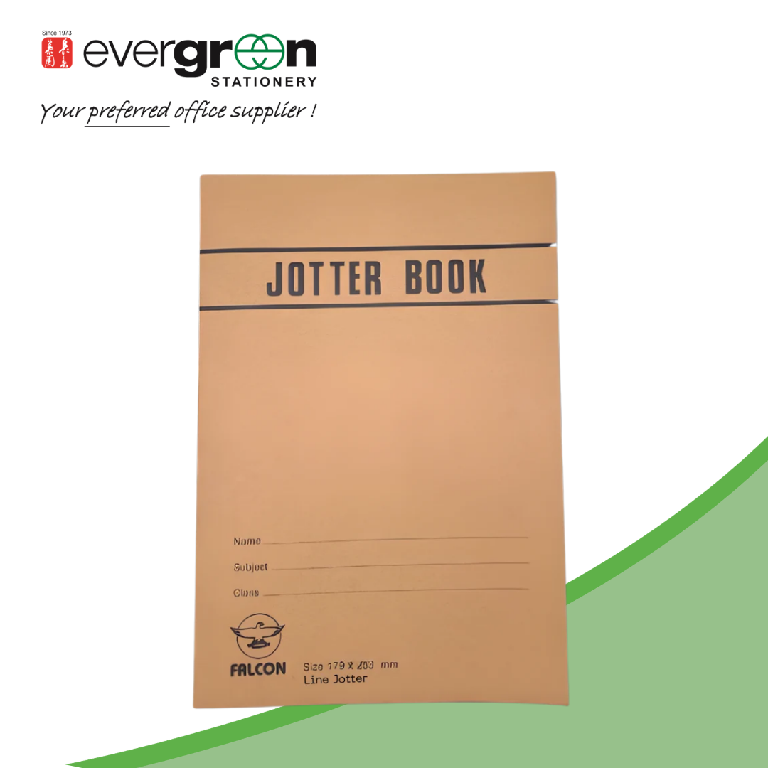 [SG] Lined Jotter Book | 17.9 x 25.3 cm  [Evergreen Stationery]