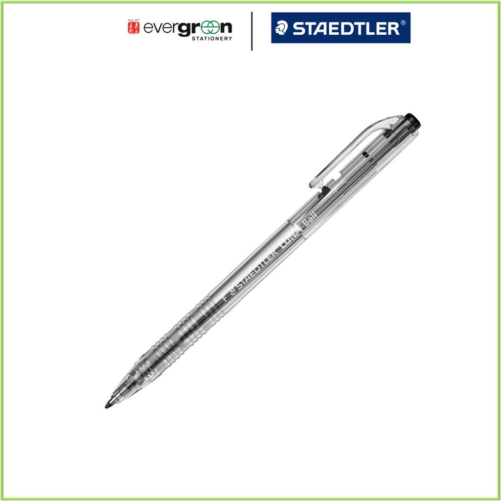 Staedtler Ballpen Luna ClipClic 0.7mm 10pcs