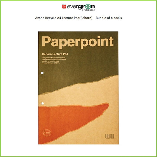 Azone Paperpoint Recycle A4 Lecture Pad (Reborn)