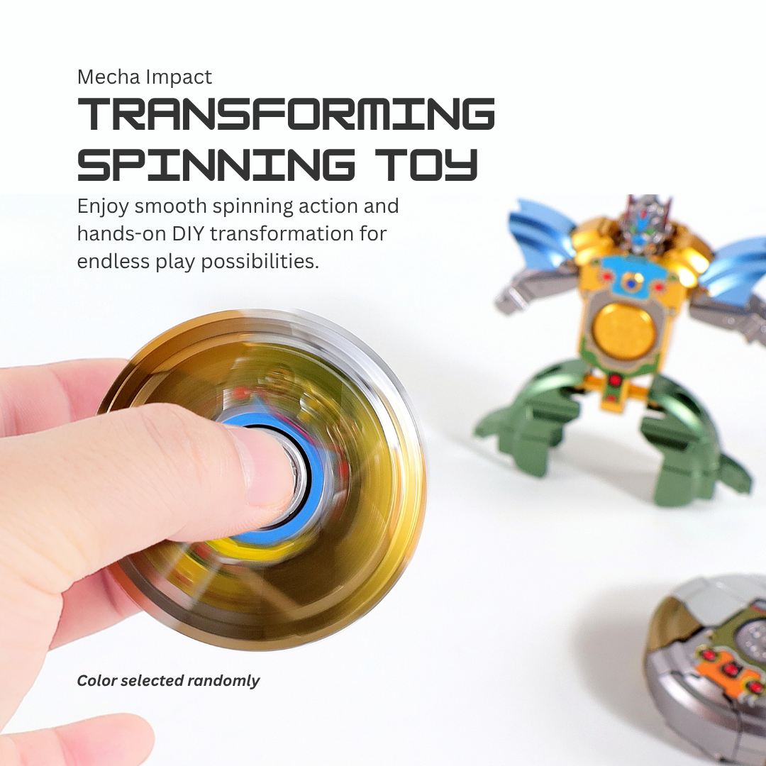 Transformable Fidget Spinner | Stress relief | Reliable quality | Dual modes | Easy to carry