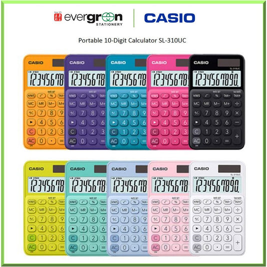 Casio Portable 10-Digits Calculator SL-310UC