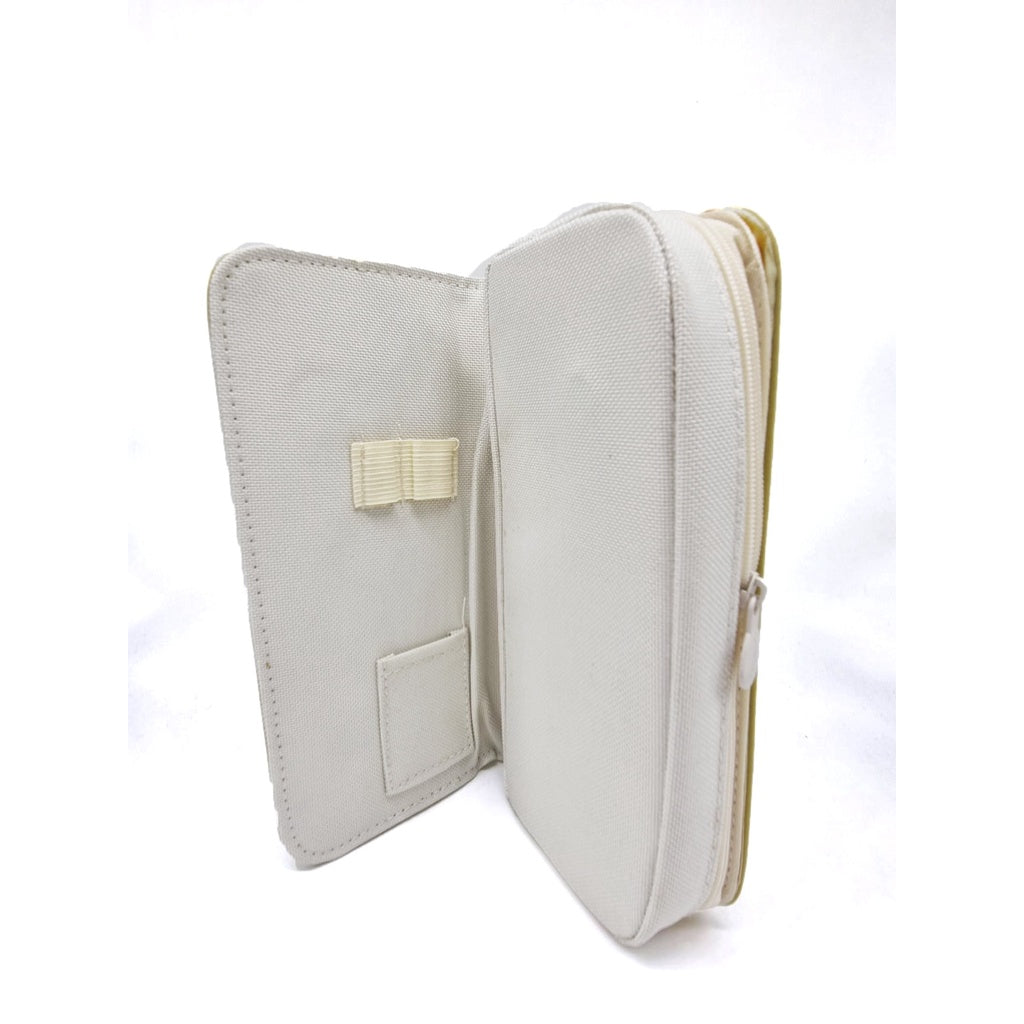 [SG] CY-19430 Cloth Zipper Organizer Pencil Case [Evergreen Stationery]