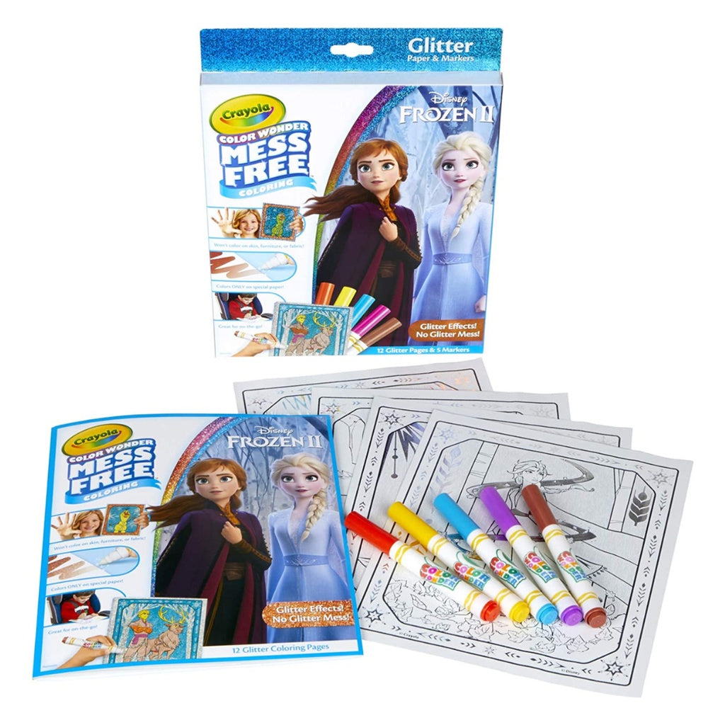 [SG] Crayola 752449 Frozen Coloring Glitter Box [Evergreen Stationery]