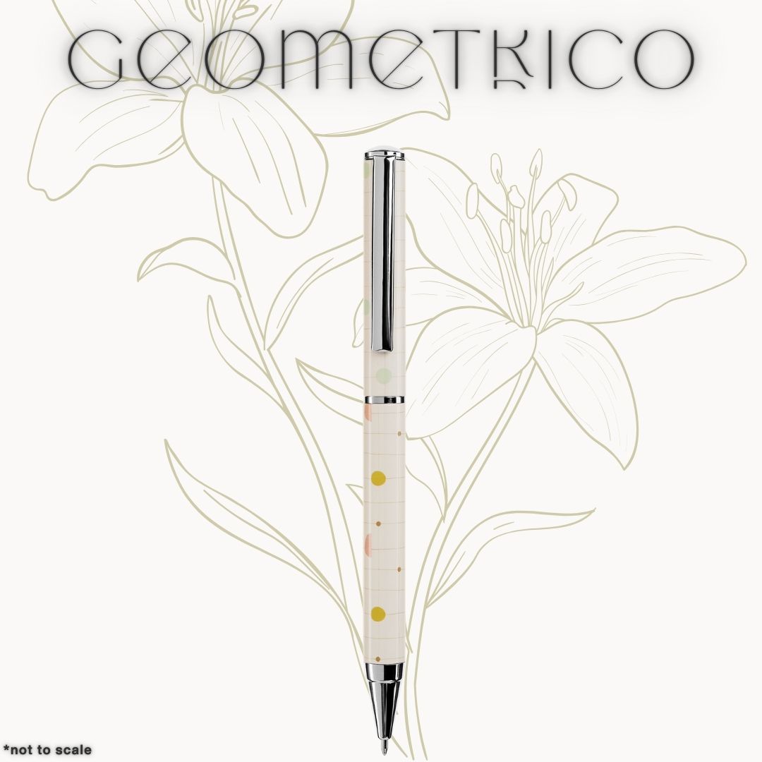 [SG] APLI Metallic Ball Pen [Evergreen Stationery]