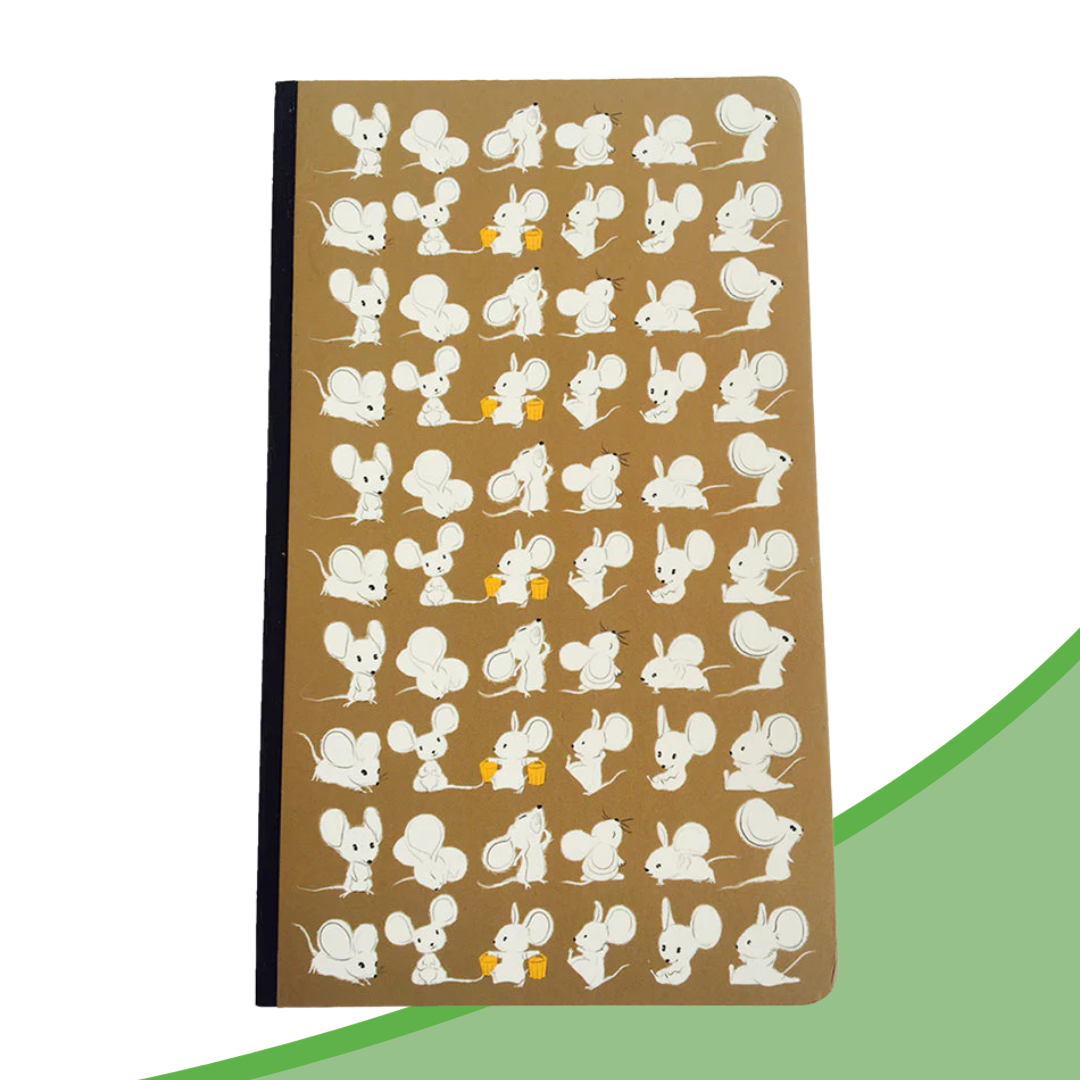 Collin MIA A5 Slim Ruled Notebook Mud Ash